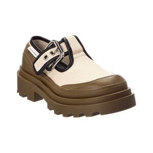 Bottega Veneta Canvas Loafer, Green
